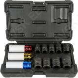 12-os. veljepadrunite stardikomplekt "all in one" 10-27mm 1/2" cr-mo jbm*