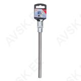 Bit Socket | length 200 mm | 12.5 mm (1/2") Drive | internal Hexagon 10 mm