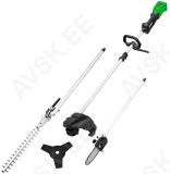 20V AKUTRIMMER/OKSASAAG/HEKIKÄÄRID 4-IN-1. HARJAVABA. KERE +2.0AH AKU JBM