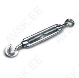 Turnbuckle M10, Hook/Eye, Zinc Plated, DIN 1480