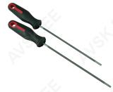 Saeketi teritusviil 4,0mm plastpeaga 2tk.