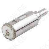“Ceramic” Diamond Coated Annular Bit Ø 25 mm, with centring drill and 10 mm shank, cutting depth 45 mm