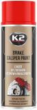 K2 BRAKE CALIPER PAINT +260°C KUUMAKINDEL VÄRV PUNANE 400ML/AE