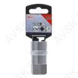 Padrunotsik 1/2" kuuskant 24mm pikkus 55mm