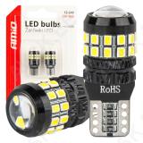 LED CANBUS T10 W5W 27SMD 2016 Valge 12V/24V Amio