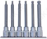 6-OS. 1/2" PIKKADE KUUSKANT PADRUNOTSIKUTE KOMPL. 5-12MM. KUULOTS. SIINIL TRIUMF