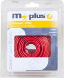 ELEKTRIJUHE 2X1MM PUNANE/MUST 10M IP