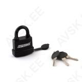 Padlock APECS PDR-50-45, steel, 3 keys, blister pack
