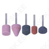 Mounted Stone Set, 5 Pcs., 3 mm shank
