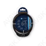 Bicycle lock with combination system APECS PD-82-65, HEADER
