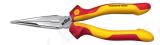 Needle nose pliers 160mm Professional electric with cutting edge straight shape