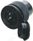 Sig. süütaja pesa 12-24v 16a 20mm uputatav klapiga m+
