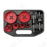 Electrician'S Hole Saw Kit 9Pcs