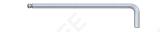 Ball end hex L-key, long. 7mm