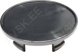 KAPSEL 64.5MM (LOGOTA) PORSCHE OE-VELJELE. MUST