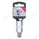 Bit Socket | 12.5 mm (1/2") Drive | T-Star (for Torx) T70