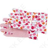 Polyester Garden Gloves 9" Flowers