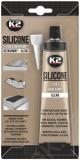 K2 SILICONE CLEAR SILIKOONHERMEETIK LÄBIPAISTEV +204°C 85G/TUUB