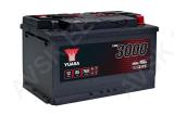 YUASA 12V 85Ah 760A SMF 317X175X190 -/+