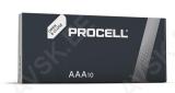 Patarei, duracell procell, aaa, 10tk, 1.5v