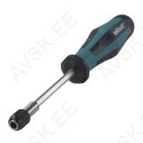 Hand Screwdriver With Bit Socket, Long