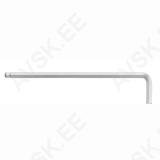 Ball end hex L-key, long. 2mm