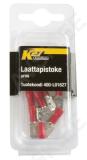 JUHTMEOTSIK PUN 6,3 MM, 10TK, ISANE