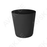 Plant Pot Cover Geometric Earth 30 Black