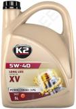 K2 5W40 LONG LIFE XV C3. LL-04. MB 229.51. A40. DEXOS 2. RN 0710. VW 502 00 505 01 5L