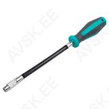 Hand Screwdriver With Flexible Shaft