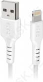 LAADIMISJUHE 1.0M LIGHTNING/APPLE - USB VALGE SBS