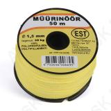 Marking twisted polypropylene multifillament cord yellow 1,5mm/50m