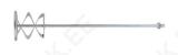 Seguvispel 115x580mm M14 keermega