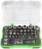 38-os. 1/4" padrunite+otsikute kompl. 4-13mm jbm*