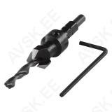 Screw Starter With Countersink 4,5 mm, especially for drilling terrace wood