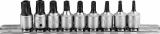 9-OS. 1/4" AVAGA 5-TORX PADRUNOTSIKUTE KOMPL. TS10-TS50 TRIUMF