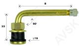 TL-VENTIIL VEOAUTO. V3-21-9 / TR570C. NURK 90. AVA 15.7MM. L=33+51MM