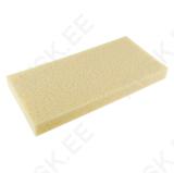 Replacement tile cleaning sponge, 280 × 140 × 30 mm, smooth