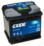 EXIDE 50AH 450A 207X175X190 EXCELL