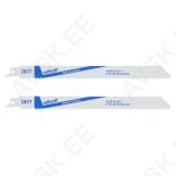 BIM Sabre Saw Blades 2pcs, wood with nails, steel profiles, fine cut