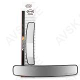 Panoraampeegel 440 x 80mm, kinnitus metallklambrite ja poltidega.