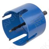 Universal Hole Saw 85 mm with Mandrel, Pre-Assembled, cutting depth 60 mm