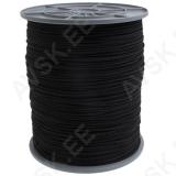 Braided Polypropylene Rope with Core Ø 10mm, 120m, Black