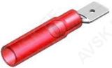TERMOKAHANEV JUHTMEOTSIK LAPIK "ISA" PUNANE 6.3X0.8MM 10TK M+