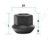 Mutter pkm12x1.50/20/19/ (pall. r13. av. p20. ch19)