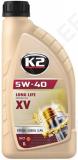 K2 5W40 LONG LIFE XV C3. LL-04. MB 229.51. A40. DEXOS 2. RN 0710. VW 502 00 505 01 1L