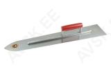 Floor levelling smoother 800 x 110 mm, pointed tip