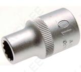Socket, 12-point | 12.5 mm (1/2") Drive | 10 mm