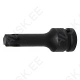 Jõupadrun-otsik 1/2" TORX T60 x 75mm