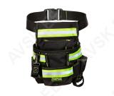 HI VIS SINGLE-POUCH TOOL BELT, STREAM